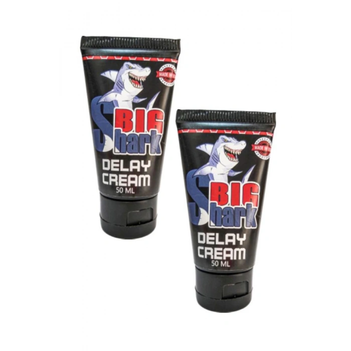 Big Shark Del.ay Erkekler Için Yeni Formülü Geci.ktirici Jeli 50 ml X 2 Adet
