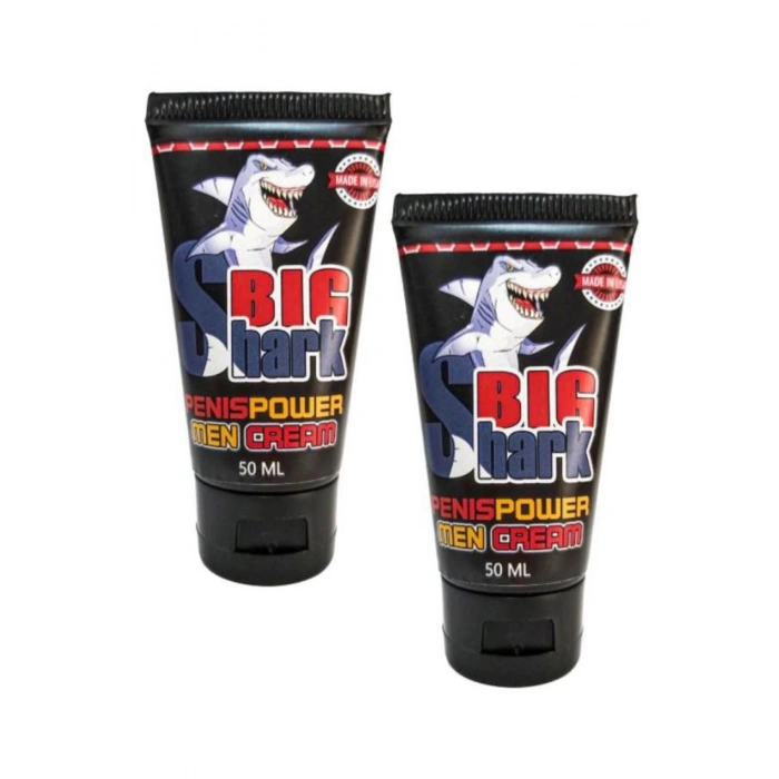 Big Shark Power Creams Erk.eklere Se.rtleşti.rme Etkisi Kremi 50 ml X 2 Adet