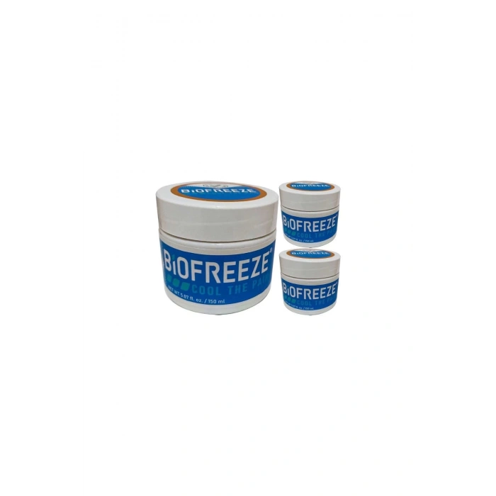 Biofreeze Cool İskelet ve Kas Sızıları için Bakım Kremi 3x150 ml