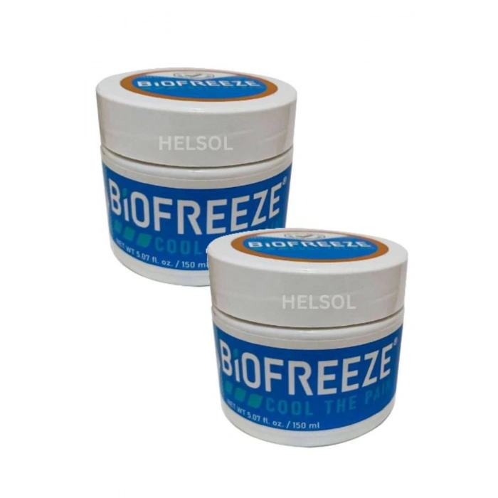 Biofreeze Cool Pain Sırt Bel Diz Dirsek Adale Masaj Kremi 150 ml - 2li