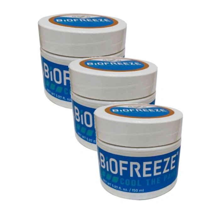 Biofrezze Cool The Pain Cream 150 ml X 3 ad / Sırt-Kas-Kemik sızıları için