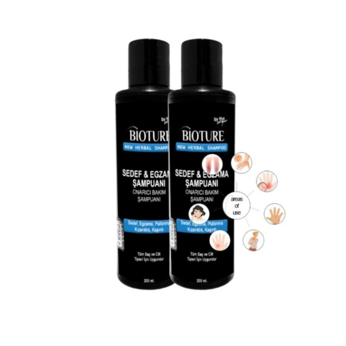 Bioture Eg.zama Sede.f Tahribatlarını Döküntülerini Onaran Bakım Şampuanı 200 ml X 2 Ad