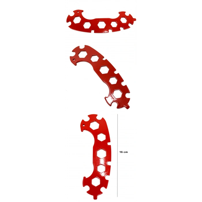 Bisiklet Tamir Anahtarı (06mm-17mm) - 15 in 1