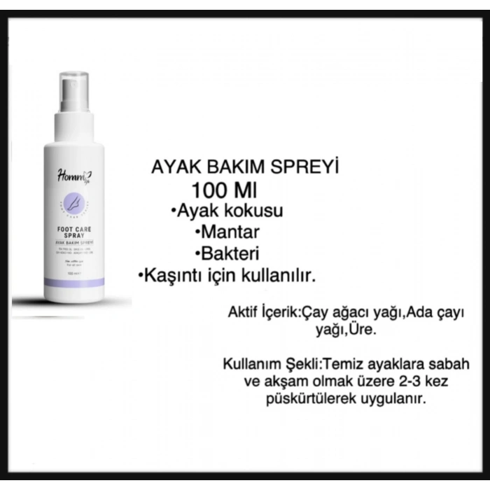 sel Ayak Koku  Bakım Spreyi