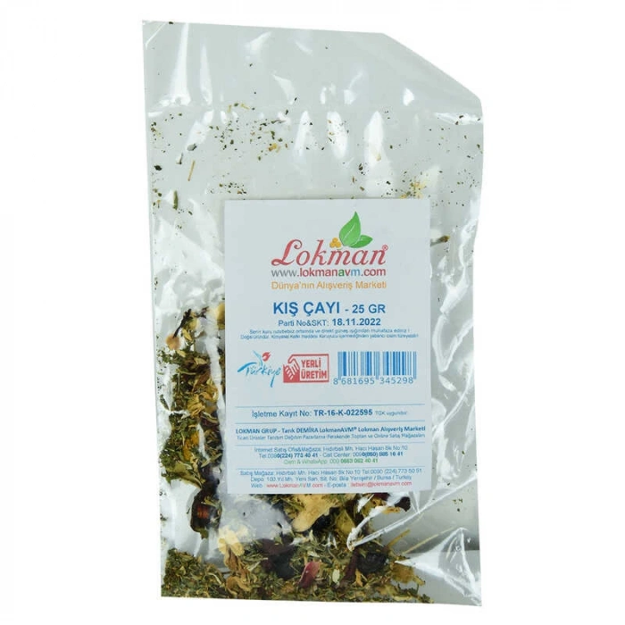 sel Karışık Osmanlı Çayı Kış Çayı 25 Gr Paket