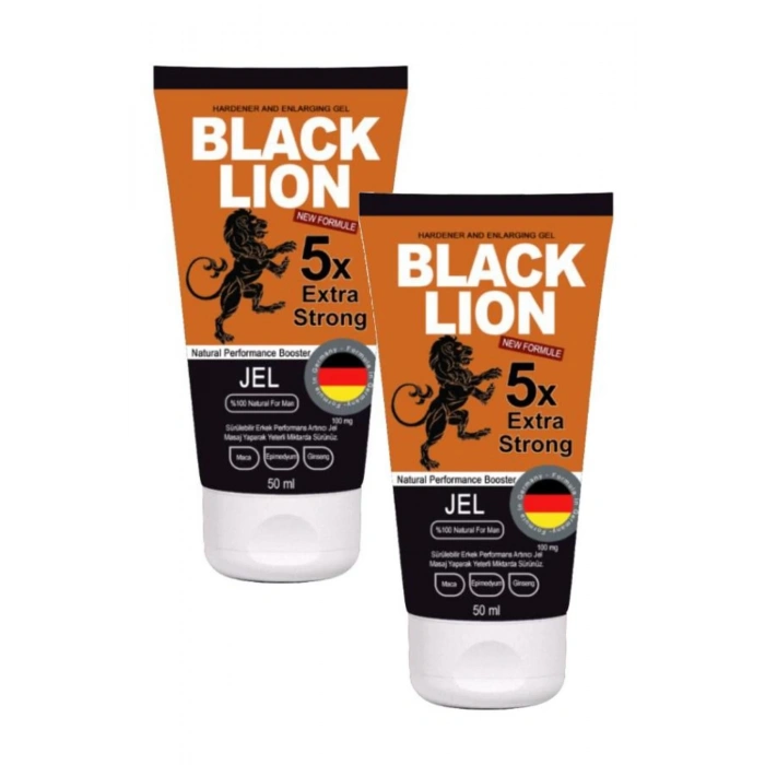 Black Lıon Jel Ser.tleş.tirici Büy.ütücü Erk.ek Kremi 50ml X 2 Adet