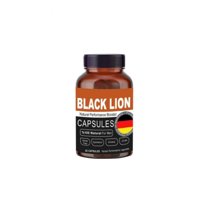 Black Lion Men Booster Erkeklere Özel li Takviyesi 20li x 1 adet