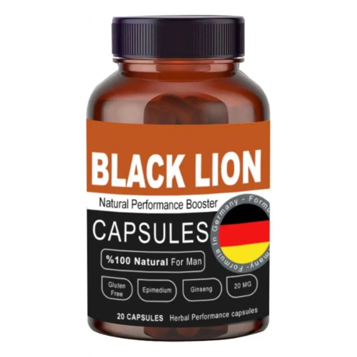 Black Lion Men Booster Erkeklere Özel Sertlik Performanse 20li