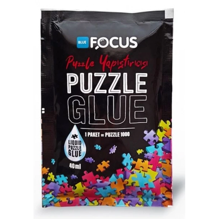 Blue Focus Puzzle Glue 40 Ml (Puzzle Yapıştırıcısı) - 1000Lik Puzzle İçin