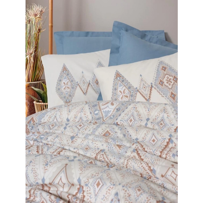 Bohem Nev Takımı Çift Kişilik Zanora İndigo