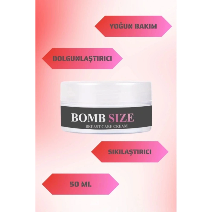 Bombsize Göğüs Büy.üt.ücü Ve Sıkı.laş.tı.rıcı 50 ML + Çörek Otu Yağı 30 ML