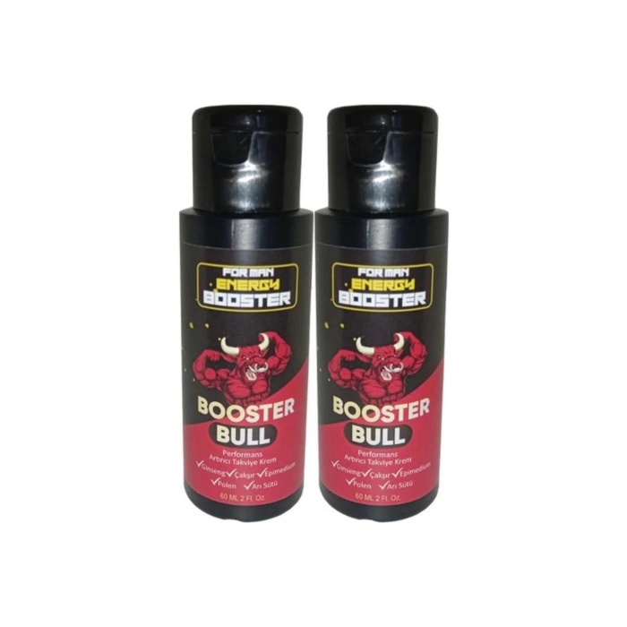 Booster Bull 2 Tane Erkeklere Özel Yüksek Hızlı Aktivasyon Kremi 60 ml - 2 Adet 60 ml VPMYN120