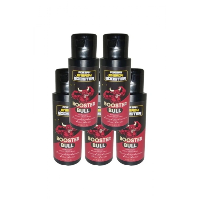 Booster Bull 5li Paket Erkeklere Özel Yüksek Hızlı Aktivasyon Kremi 60 ml - 5 Adet 60 ml VPMYN123