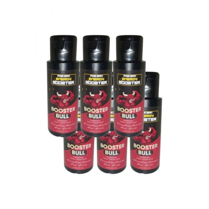 Booster Bull 6 Tane Birden Erkeklere Özel Krem 60 ml / 6 Adet 60 ml HAPYN124