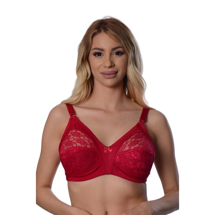 Bordo Dantelli Toparlayıcı Sütyen