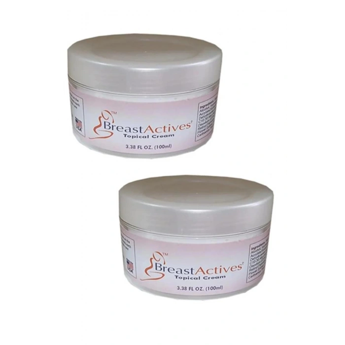 Breast Actives Kadınlara Özel Göğ.üs Büy.ütme Ve Şekillendirme Kremi 100 ml 2 Adet