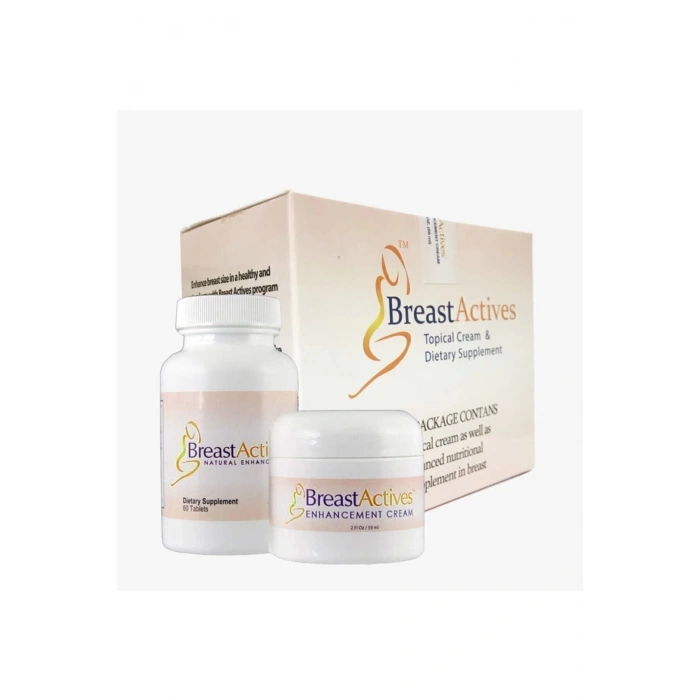 Breastactives Göğüs Büyütücû, Dikleştirici, Bakım Seti