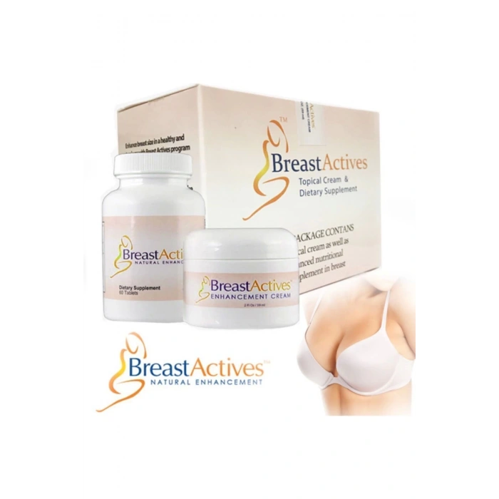 Breastactives Göğüs Büyütücû, Dikleştirici, Bakım Seti