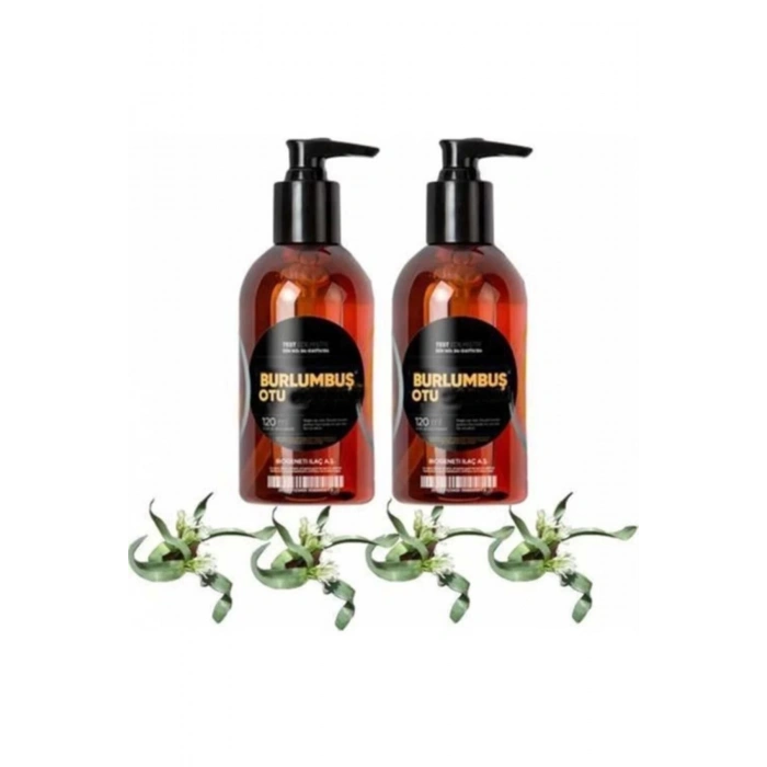 Burlumbuş 2 Adet Burlumbuş Otu Masaj Jeli 120 ml