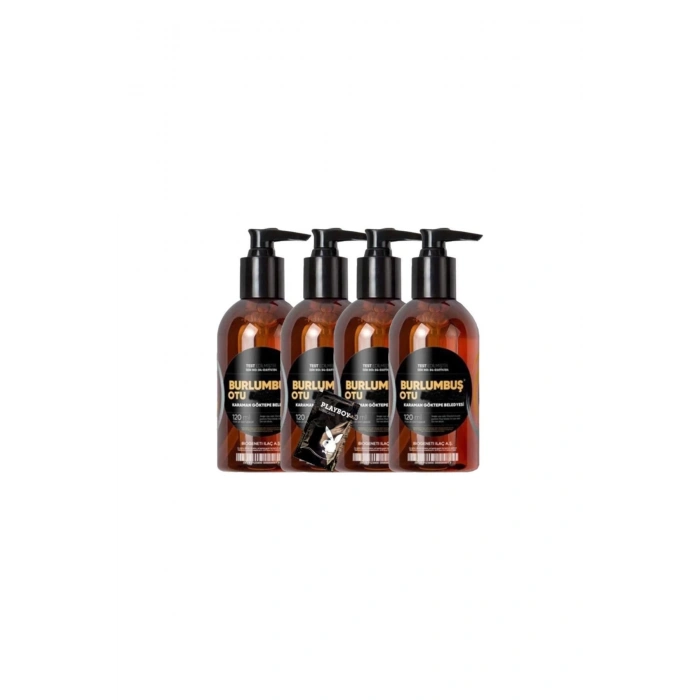 Burlumbuş Masaj Bakım Jeli 4x120 ml Vücut Eklem Ağrıları için+1 Adet Jel ile