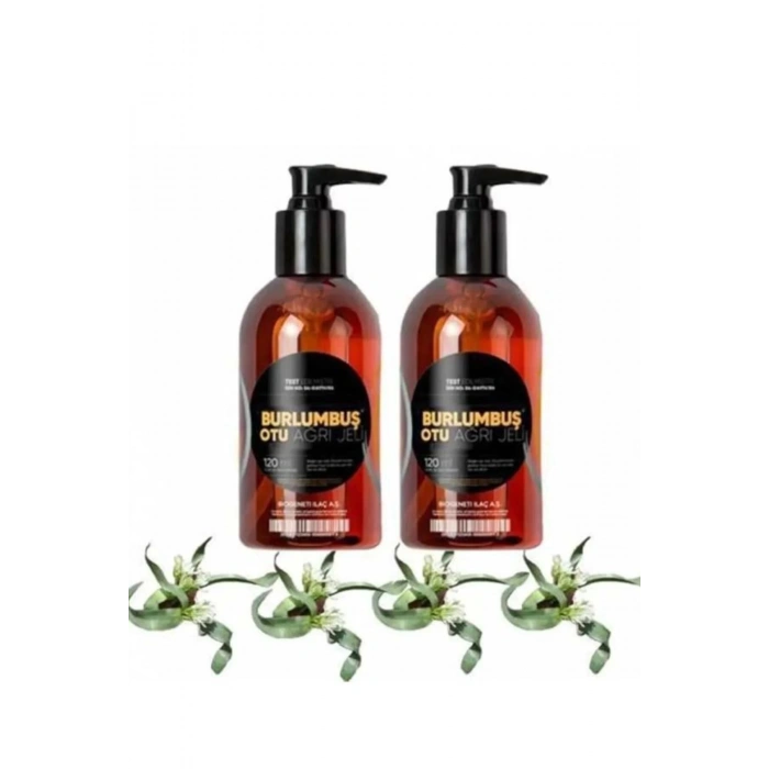 Burlumbuş Otu Vücut Sızıları Için Ağrı Ve Masaj Jeli 120 ml 2li Set