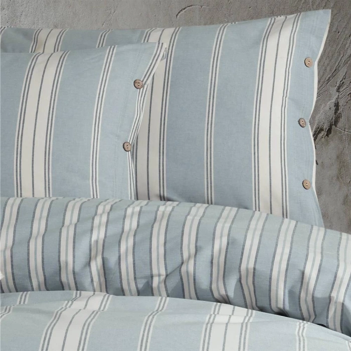 Butik Native Serisi Çift Kişilik Nev Takımı Kasara v1 Mavi