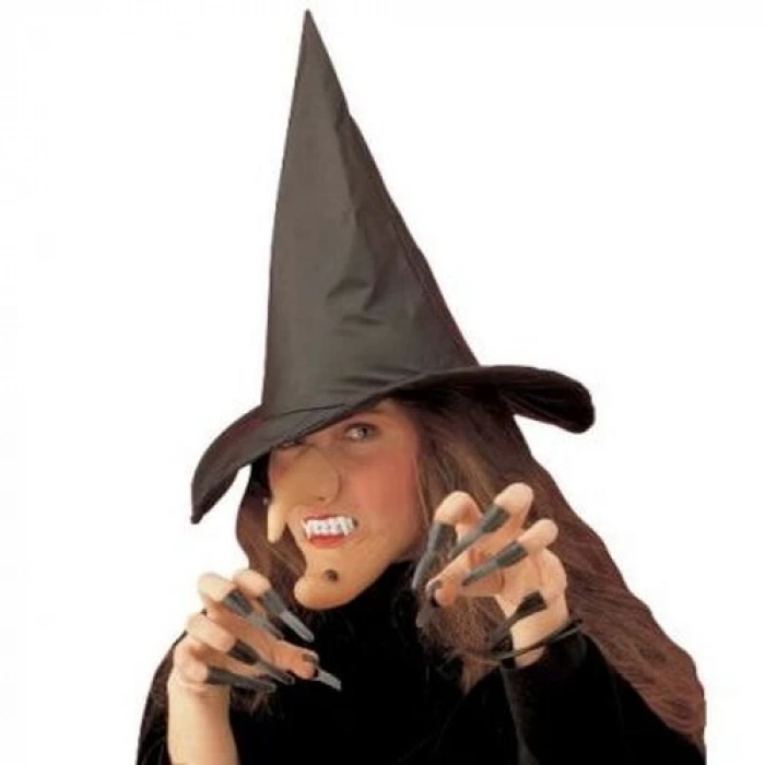 Cadı Şapkası Cadı Tırnakları Cadı Burnu Cadı Çenesi Cadı Diş Seti