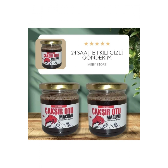 Çakşır Otu Macunu Erkeklere Özel Karışım 240 gr X 2 Adet