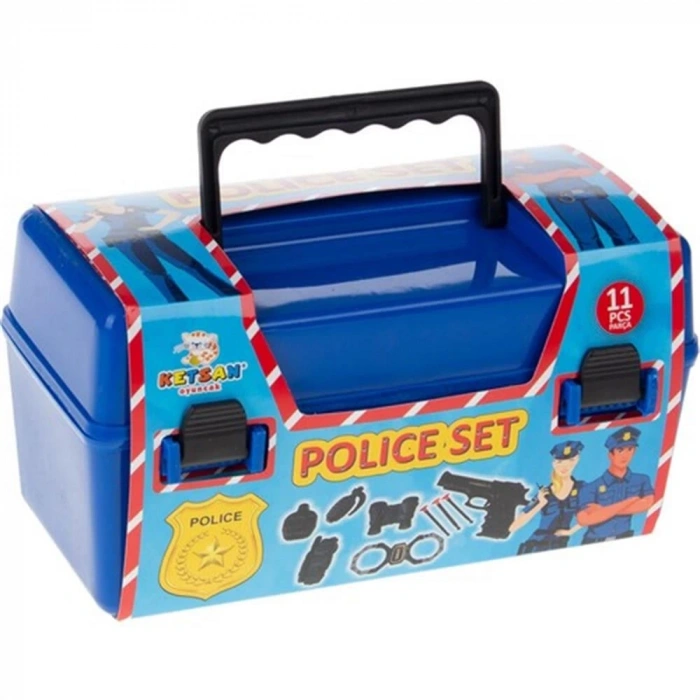 Çantalı Polis Seti 11 Parça