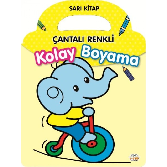 Çantalı Renkli Kolay Boyama- Sarı