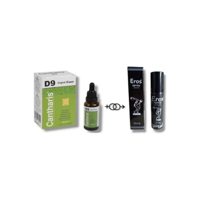 Cantharis D9 Kadınlara Özel Damla + Eros Sprey