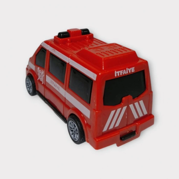Çek Bırak Arabalar İş Araçları 10 Cm - İtfaiye