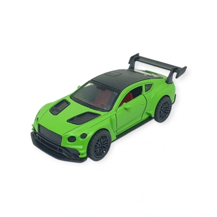 Çek Bırak Metal Arabalar  cm - 3671C - Yeşil