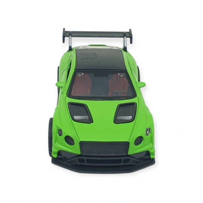 Çek Bırak Metal Arabalar  cm - 3671C - Yeşil