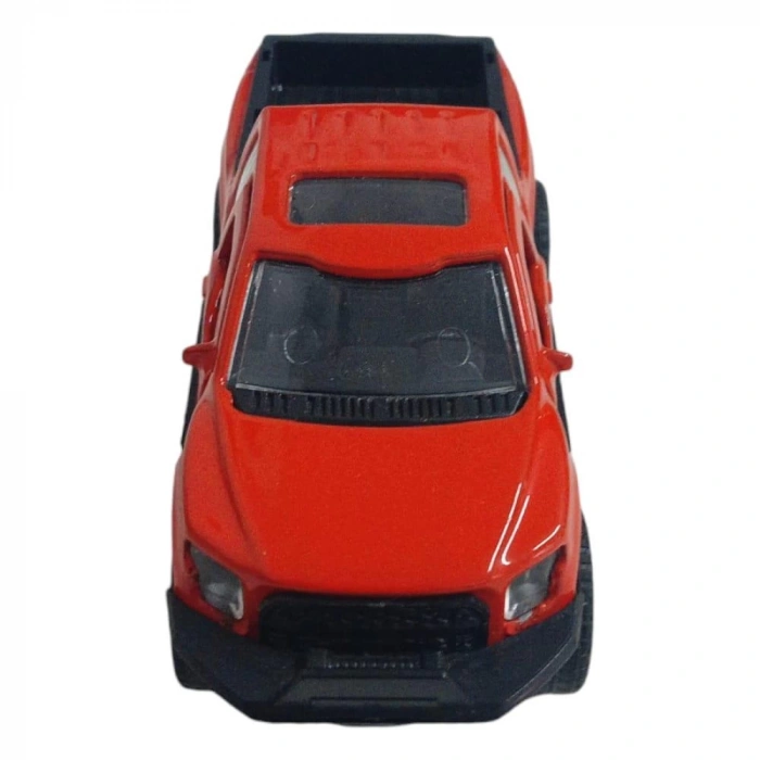 Çek Bırak Metal Arazi Aracı 13 cm - Kırmızı