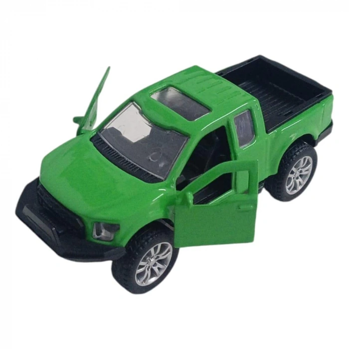 Çek Bırak Metal Arazi Aracı 13 cm - Yeşil