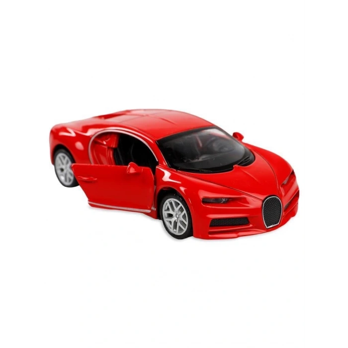Çek Bırak Metal  Cm Model Araba - 6632-40SM - Kırmızı