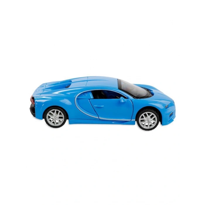 Çek Bırak Metal  Cm Model Araba - 6632-40SM - Mavi