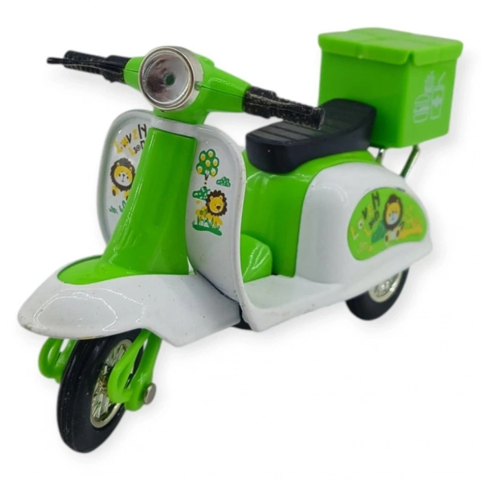 Çek Bırak Metal Vespa Motor  Cm