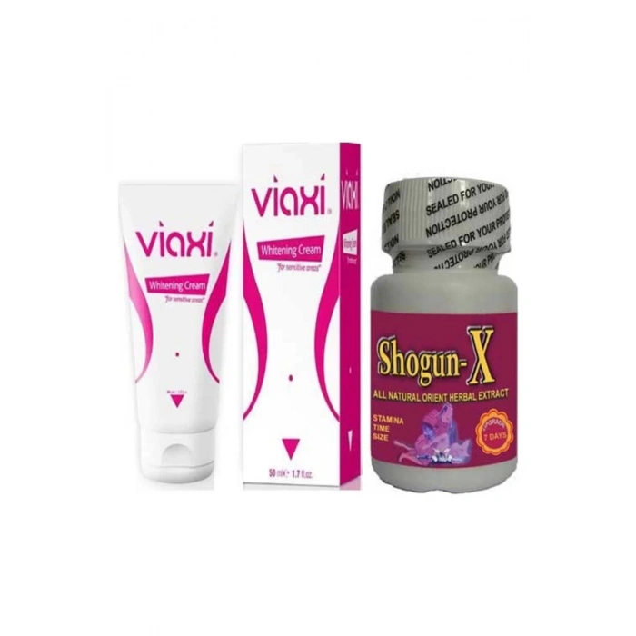 Censan Viaxi Özel Bölge Beyazlatıcı Krem - Set