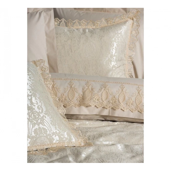 Chi Chi Çift Kişilik Pikeli Nev Takımı Silva Cappuccino