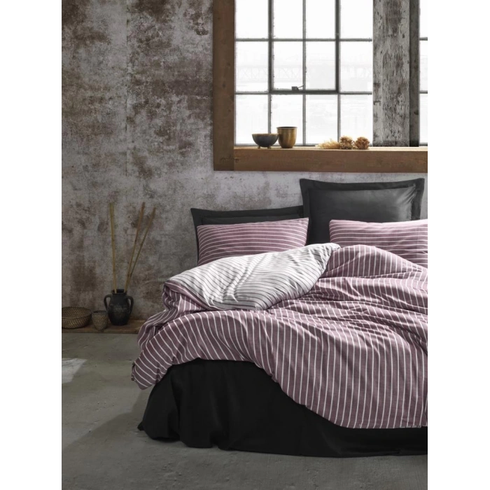 Çift Kişilik Bambu Saten Nev Takımı Bordo