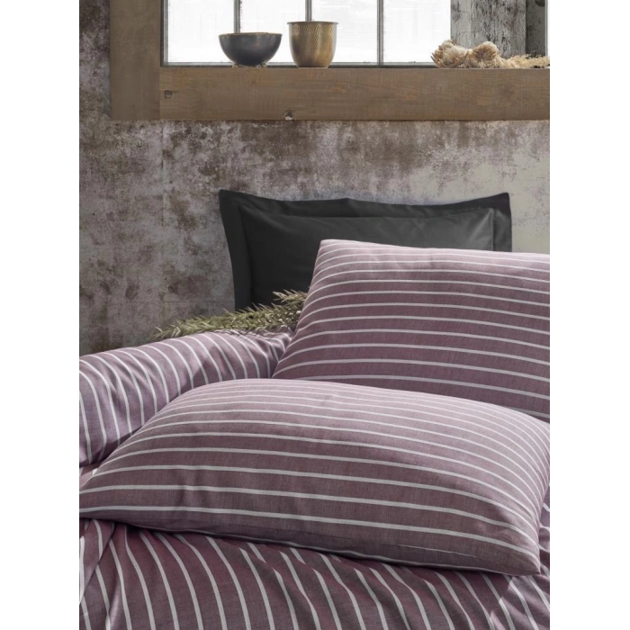 Çift Kişilik Bambu Saten Nev Takımı Bordo