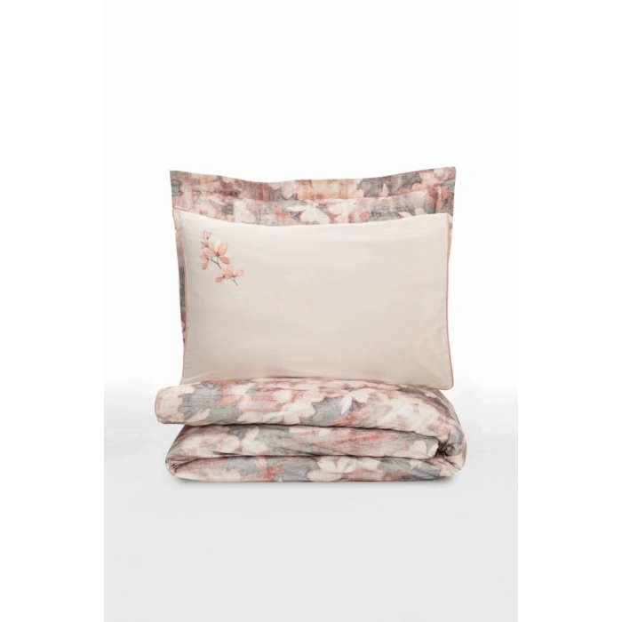 Çift Kişilik Elit Saten Nev Takımı Layana Pembe