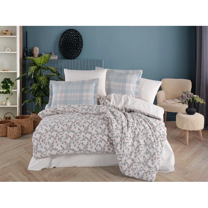 Çift Kişilik Poplin Nev Lola Mavi