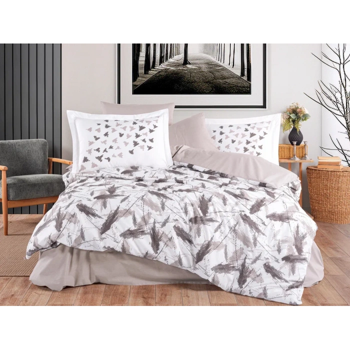 Çift Kişilik Poplin Nev Silva Taş