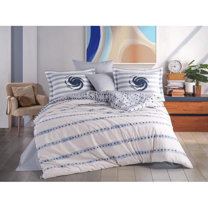 Çift Kişilik Poplin Nev Squall Deniz