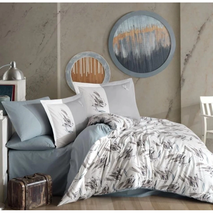 Çift Kişilik Poplin Nev Estate Taş