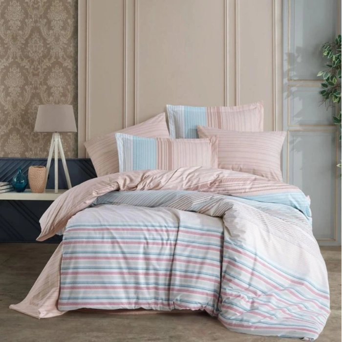 Çift Kişilik Poplin Nev Trella Turkuaz