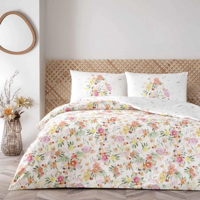 Çift Kişilik Ranforce Nev Takımı Shirley Sarı